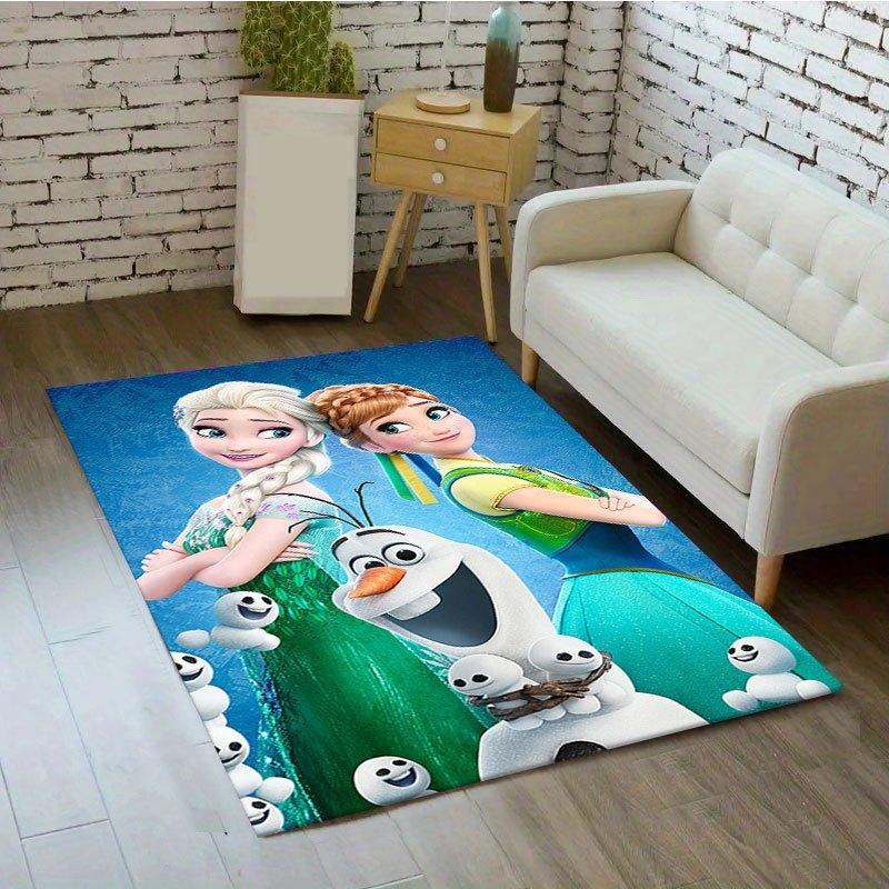1 Stück Gefrorenes Muster Teppich Läufer rutschfester Teppich Handwaschbar Fußmatte Geeignet für Wohnzimmer Schlafzimmer Heimdekoration Zimmerdekoration