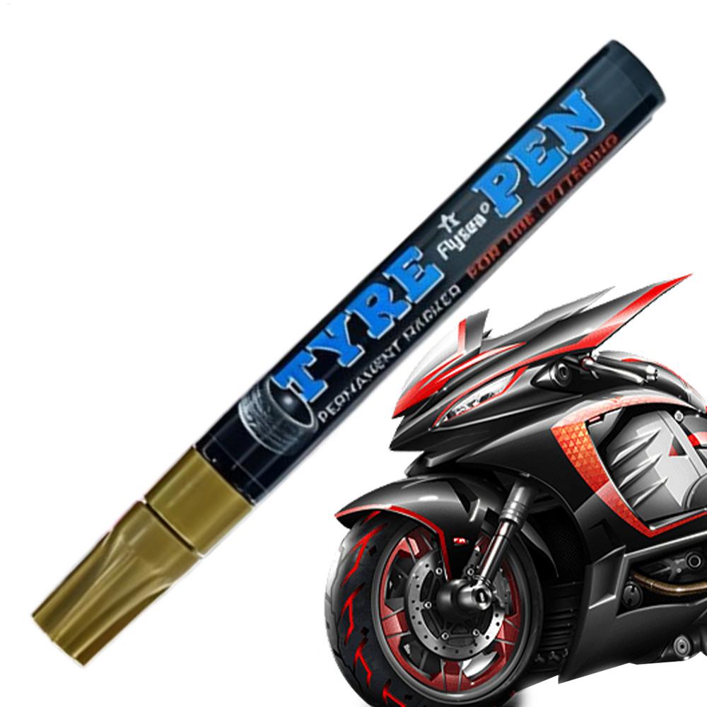Car Tire Letter Pen Erasable Weatherproof Non-Fading Quick Dry Tyre Drawing Marker Wheels Paint Tires Drawing Pen For Vehicle