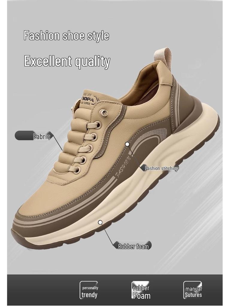 2025 Spring Men's Trendy Lightweight Non-slip Casual Sports Shoes, Sizes 39-44