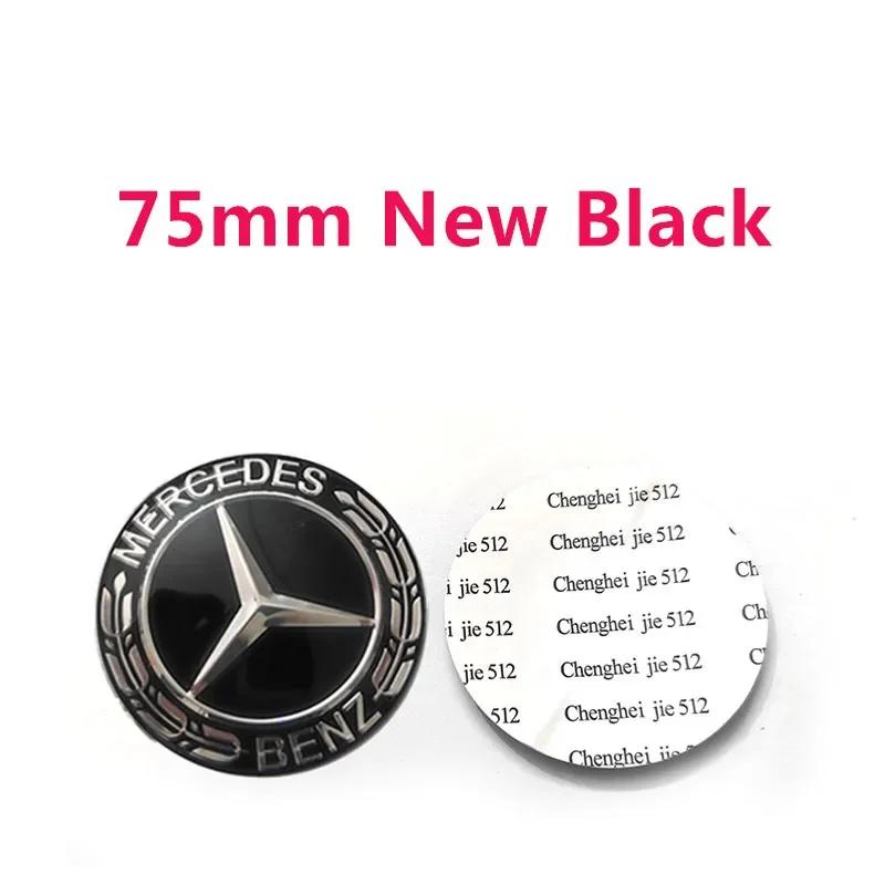 

Hot Car Sticker 4pcs 56mm 60mm 65mm 75mm Car Wheel Center Hub Emblem Sticker For Mercedes Benz W203 W204 W205 W213 W210 W211 W21