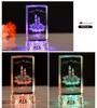 Romantic Rose Night Light: Crystal Ornament and Valentine's Confession Gift