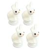 2/3/4/5/6/8/10Pcs White Rabbit Clog Shoe Charm Lightweight DIY Clog Slipper