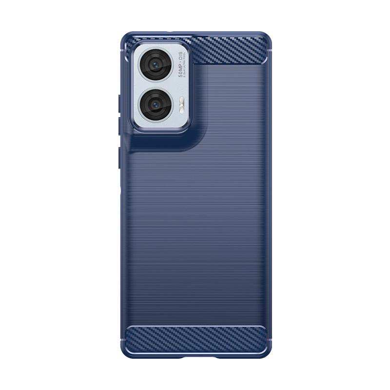 For Moto G85 Case Cover Motorola Moto G85 Capas New Carbon Fiber Phone Bumper Back Shockproof Soft TPU Case Moto G85 G 85 Fundas