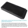 Aluminum Water Cooling Radiator 10 Tubes Heat Exchanger CPU Heatsink Cooler Fast Heat Dissipation for PC Computer