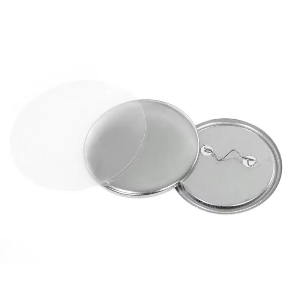 100pcs 25/58mm Round Pin Badge DIY Art Crafts Button Maker Parts Metal Brooch Clasps Button Maker