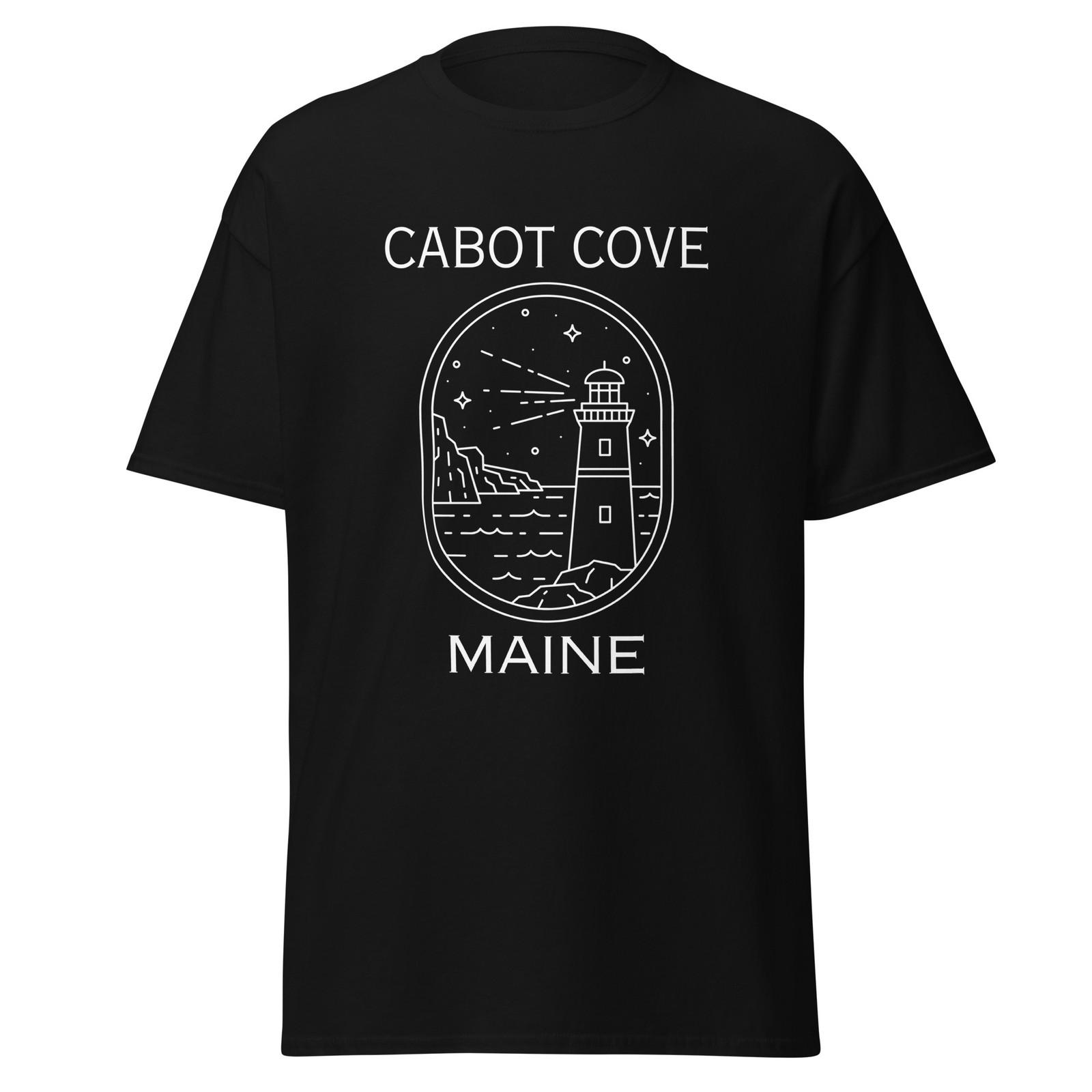 Cabot Cove Maine, Murder She Wrote TV Show Parody Shirt, Unisex XXXXL