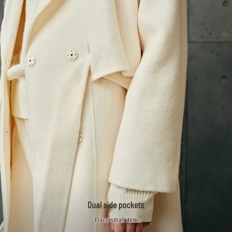 VEROMODA Women's Wool Blend Belted Coat