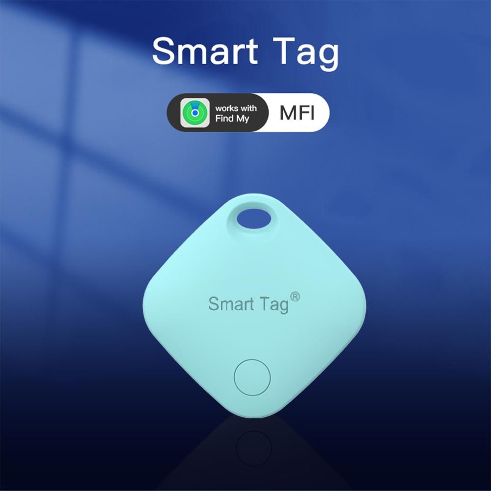 

Smart Bluetooth Alarm Tracker Works with Find My APP Anti Lost Device for Iphone Tag Replacement Locator MFI Rated