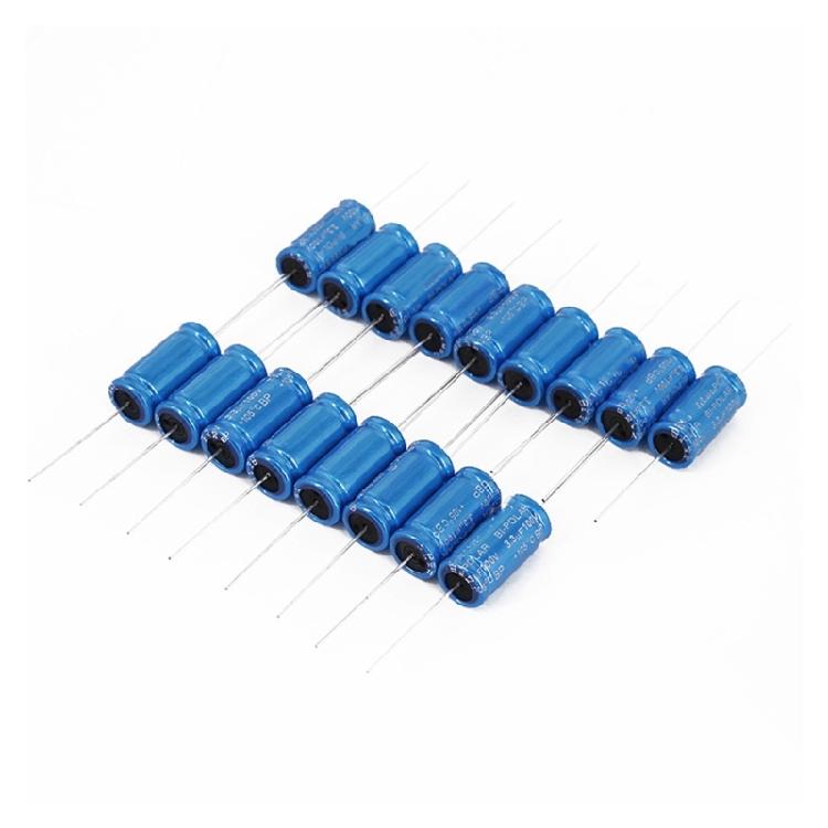 5PCS 100V Capacitors 1.5-15uF Multiple Specification Horizontal Nonpolarity Capacitors for Midrange Loudspeakers