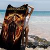 Movie The H-hunger Games Classic Microfiber Printed Beach Towel Mountain Climbing Yoga Beach Running Absorbent Soft Towel