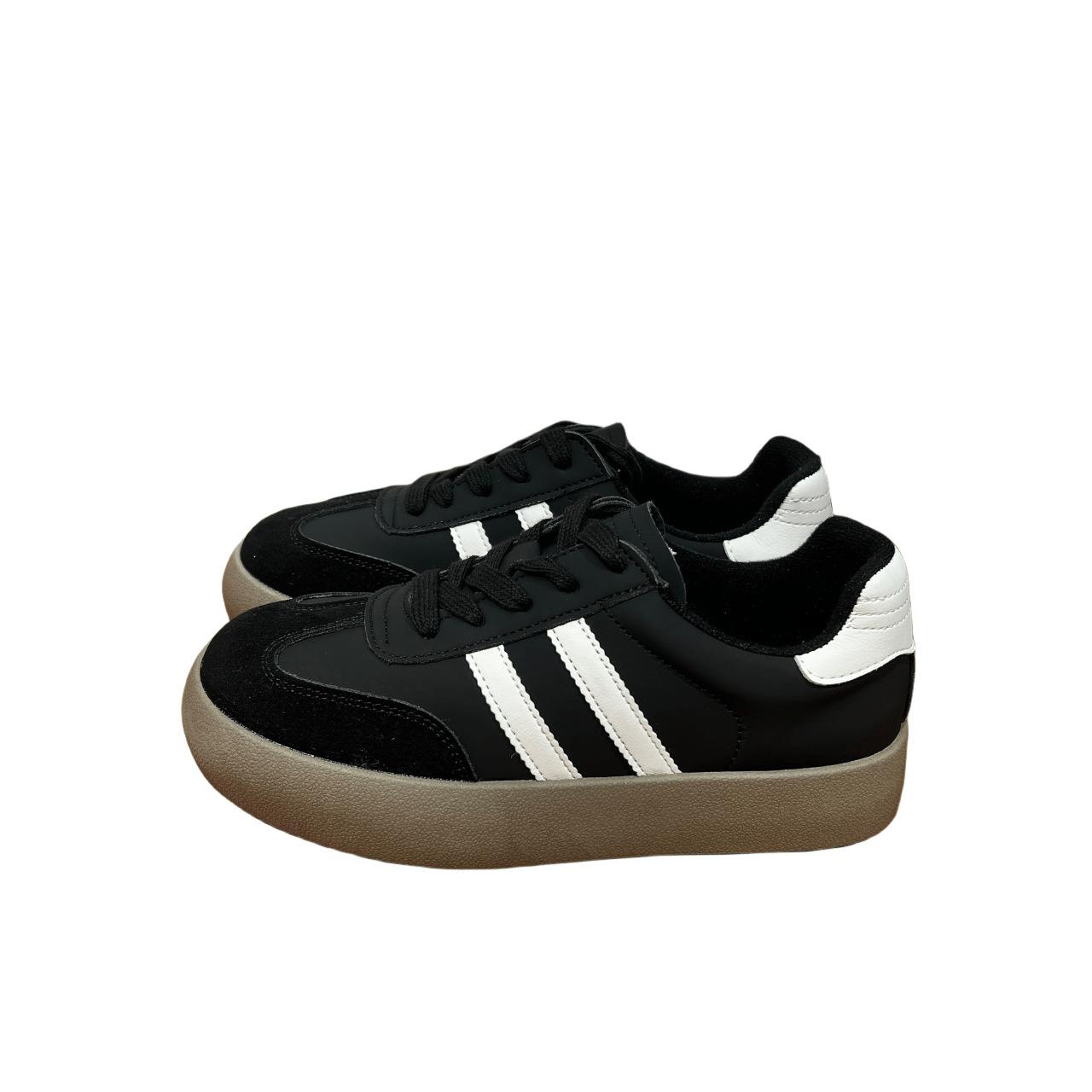 

Женская весенняя новая толстая подошва ретро цвета соответствия повседневные спортивные универсальные мягкие скейтборд обувь Ins Fashion 40