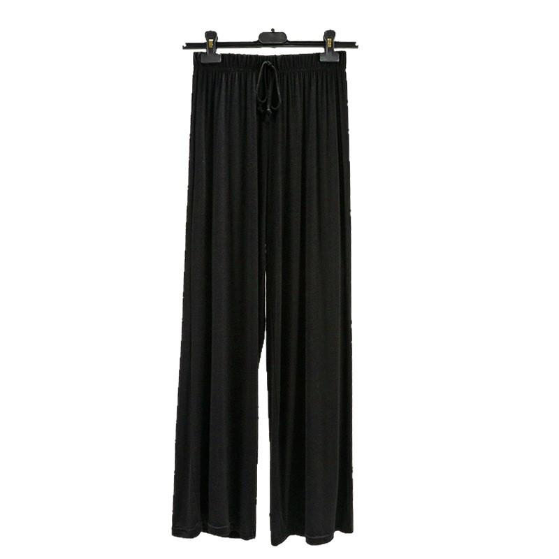Women's High-Waisted Summer Casual Straight-Leg Modal Pants