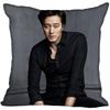 New So Ji Sub KPOP Boy Pillow Cover Bedroom Home Decorative Pillowcase Square Zipper Pillow Cases Satin Soft No Fade 0824