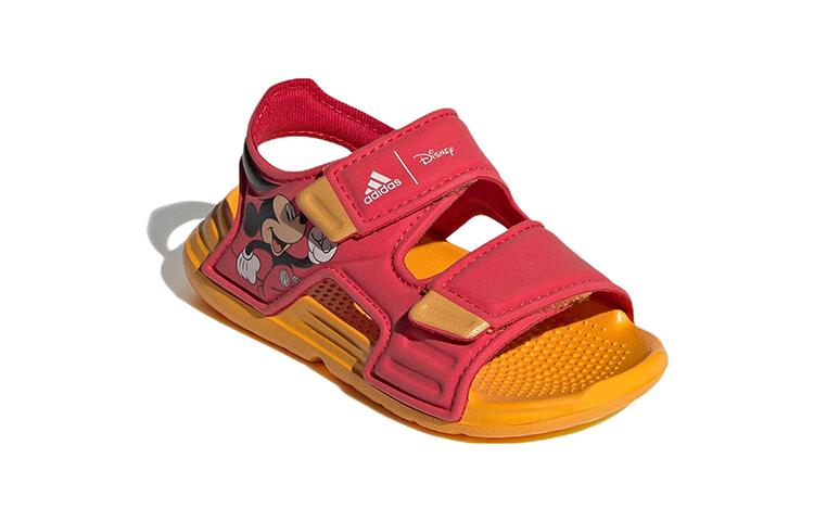 Disney X Adidas Altaswim Comfortable And Breathable Slip Resistant Slip Resistant Low Top Toddler Shoes Red GZ3315