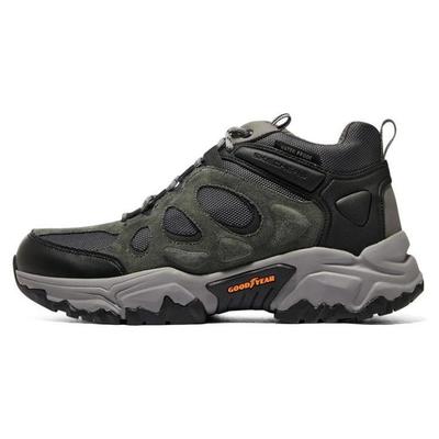 Terraform Fabric Leather Mid Hiking Shoes Men Hiking Shoes Charcoal 204633-CHAR