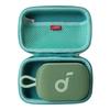 Hermitshell Storage Case for Soundcores Select 4 Go Bluetooth Headphones (Light Green)