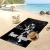 Asciugamano da Spiaggia Personalizzato Elvis Presley, Stampa il Tuo Nome Testo Asciugamano Leggero Assorbente per Nuoto Viaggio