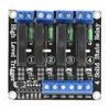 5V 12V 24V SSR Module High Level Input 2A Current Capacity LED Indicator For Electrical Control Systems