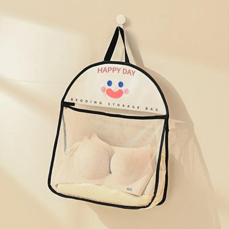 1 шт Многофункциональная сетка-органайзер для шкафа Сумка для хранения дома для одежды бюстгальтеров носков Подвесная стойка на дверь Решение для экономии места чёрный 1280₽