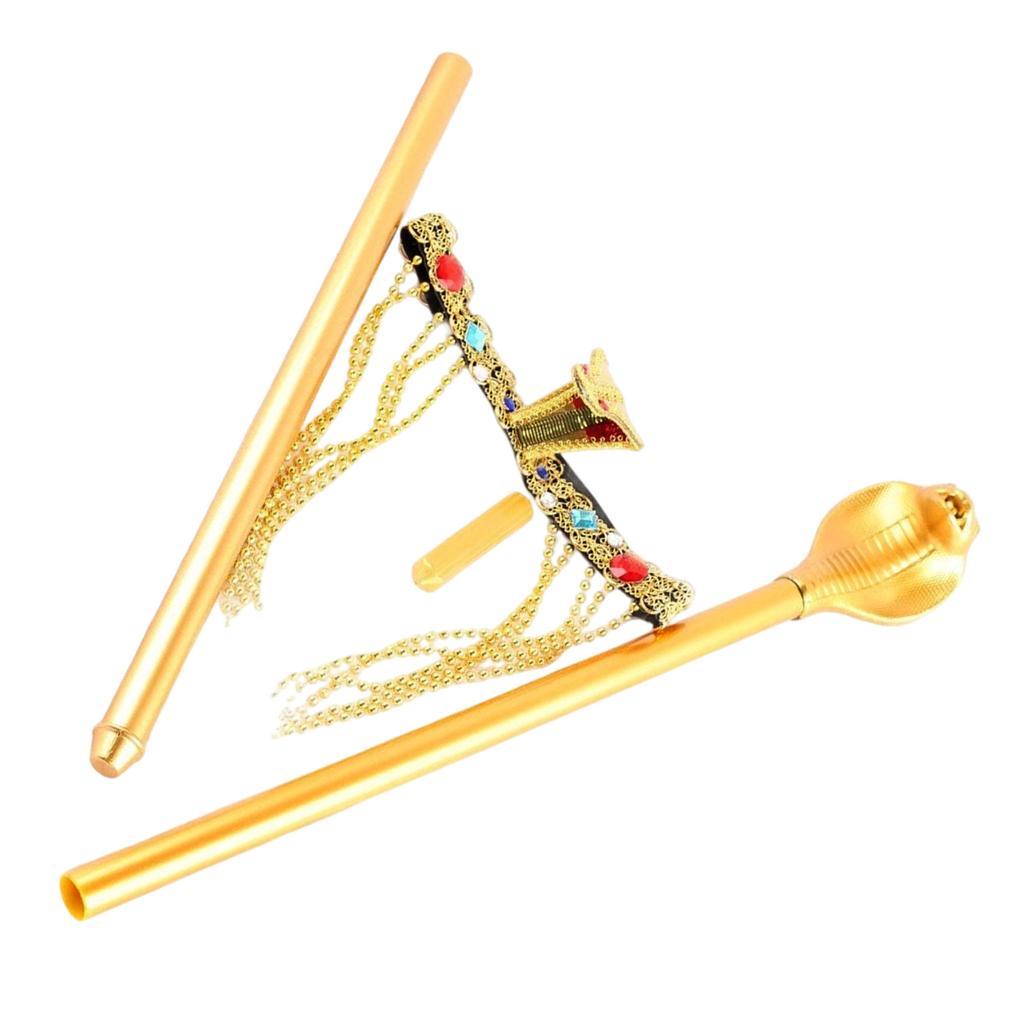 Mystický egyptský královský pokrývka hlavy Lehký Pohodlný Design Pro Tematická Setkání Vystoupení
