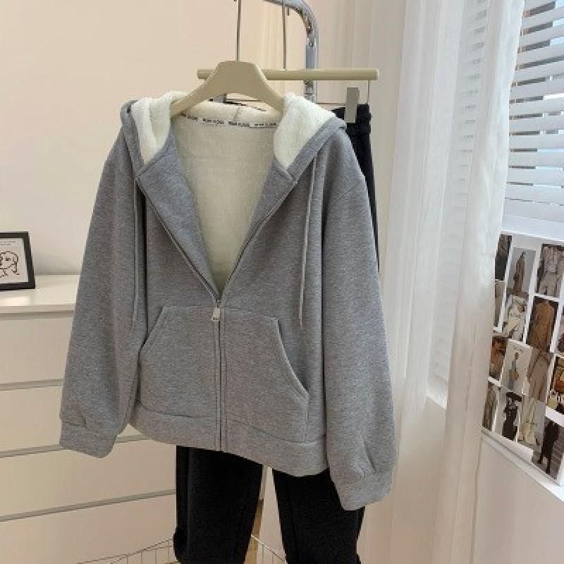 

Женский зимний утолщенный теплый пуловер с капюшоном большого размера повседневный с длинным рукавом винтажный с длинным рукавом M