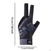3 Finger Billiard Glove Pool Cue for Women Men Non Slip Left Hand Lightweight Snooker