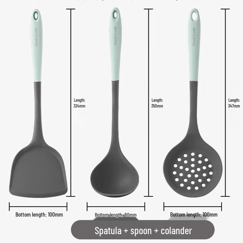 

ZISIZ Silicone Kitchen Utensil Set