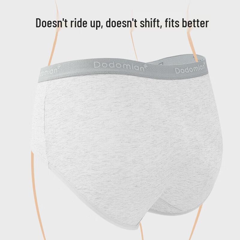 Duo Duo Mian Women's Antibacterial Mid-Waist Cotton Underwear