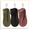 6pcs=3 Pairs Autumn Winter Women Soft Velvet Lace Socks Thick Silk Socks Non-Slip Bottom Solid Fashion Lace Breathable Sock