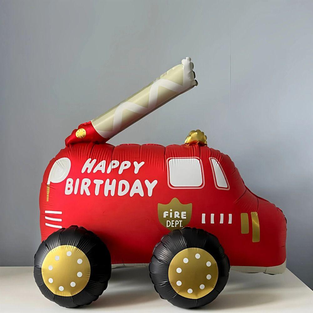 Vehicle Shaped Vehicle Shaped Balloons Cartoon Foil Balloons  Boys Birthday Party