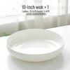 Nordic Style Bone China Microwave-Safe Round Dish