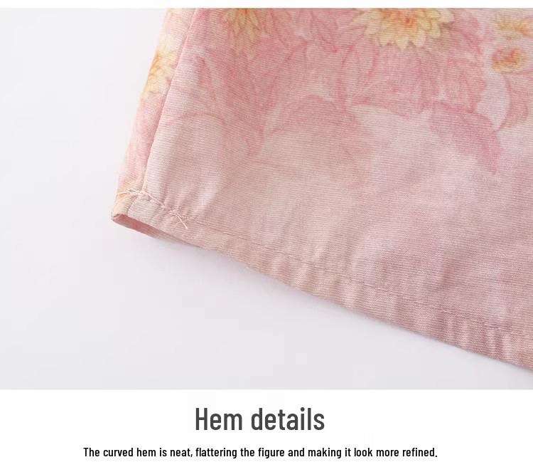 Modern Chinese Stand Collar Embroidered Short Sleeve Shirt for Middle-Aged and Elderly Women - Versatile Summer Top