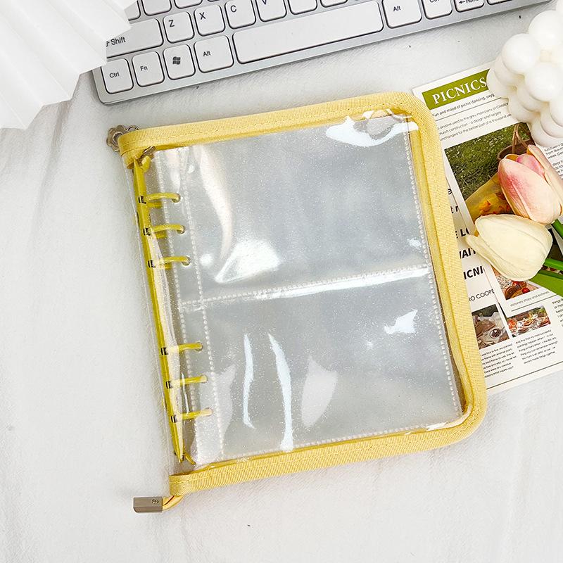 Large Capacity Polaroid Scrapbook Album: Ring Binder for Postcards, Small Cards, and Couple Photos