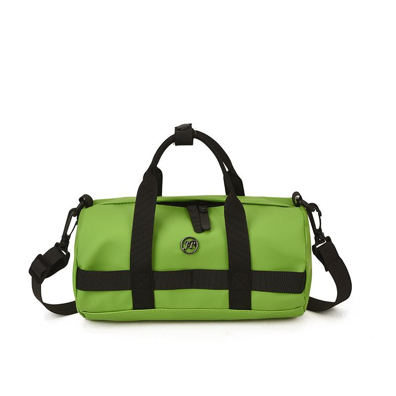 

Small sports waterproof yoga fitness bag women s lightweight casual portable messenger bag cycling running cylindrical travel bag