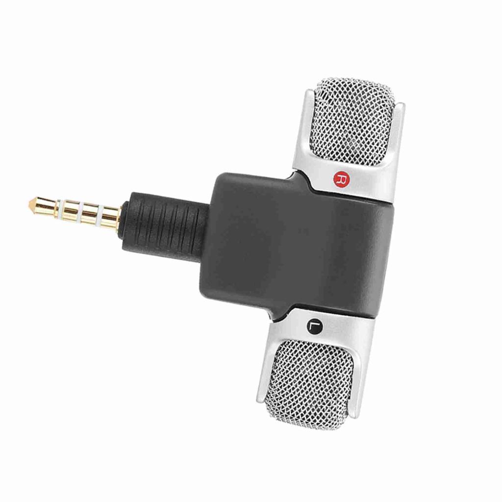 3.5mm Mini Mic Digital Stereo Microphone Professional Handheld External Wireless Microphone