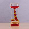 Double Color Sand Hourglasses Colorful Liquid Timer Anxiety Relief Liquid Motion Timer Bubble Timer Oil Hourglass Home Decor