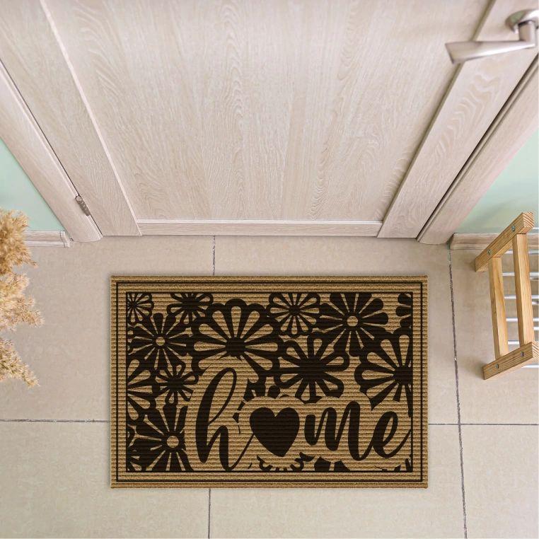 

HOMELOVEeE Home Коврик для входной двери с рисунком 40*60CM коричневый