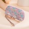 Jacquard Embroidery Handbag Credit Card Holder Women Long Purse Creative Shell Clutch Wallet  Women