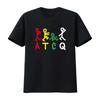 Färgglad Stickfigur Design A Tribe Called Quest T-shirt För Mode Vintage Grafisk Lätt Stretchad Herr