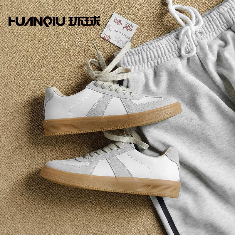 Global German training shoes women's spring new shoes versatile casual canvas shoes niche retro sports board