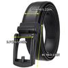New Hot Selling Men's Genuine Leather Belt, Two-layer Cowhide, Business Fake Needle Buckle, Fashionable High-end Belt, Factory Direct Sales