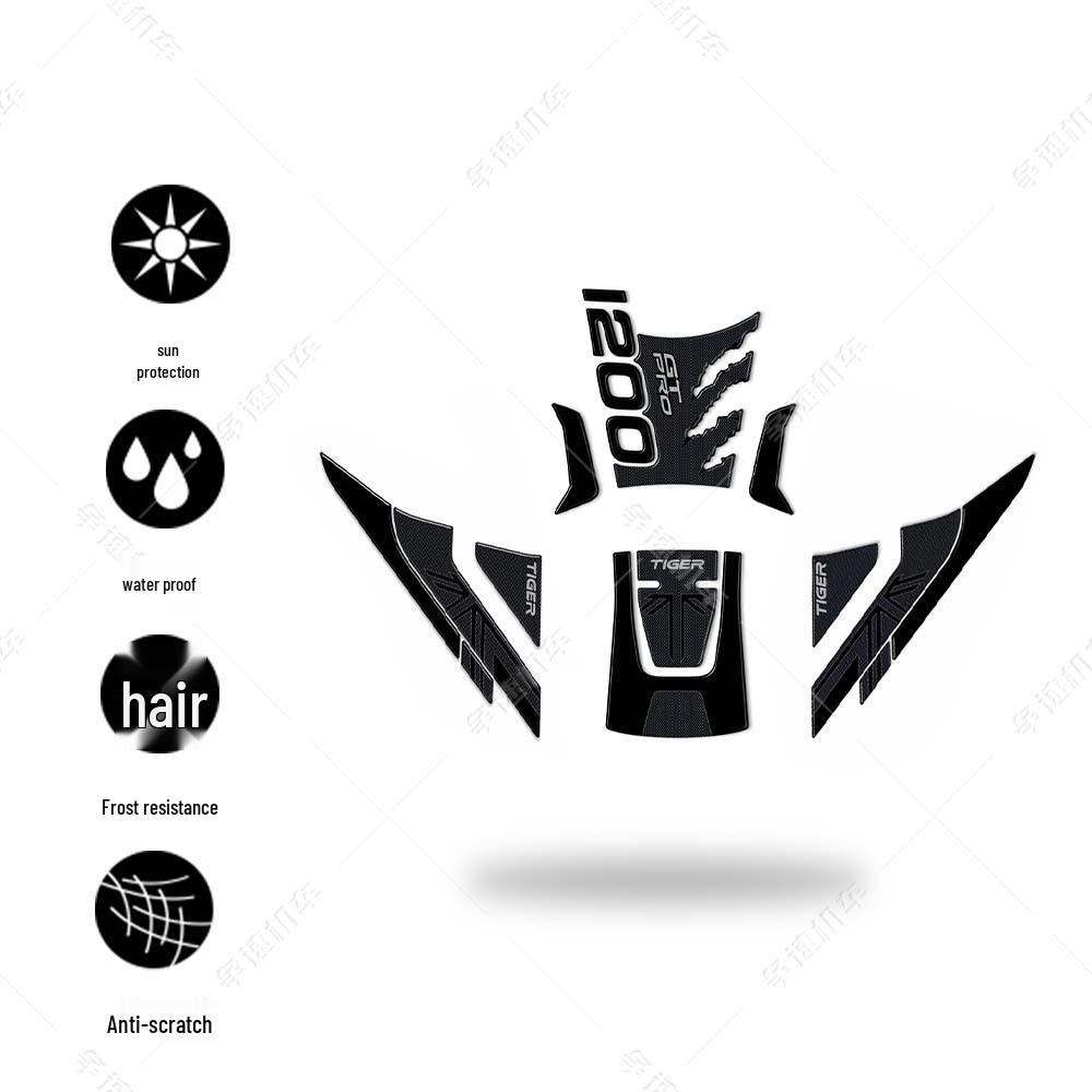 3D Epoxy Resin Waterproof Sticker for Triumph Tiger 1200 GT Pro (2022-2025)