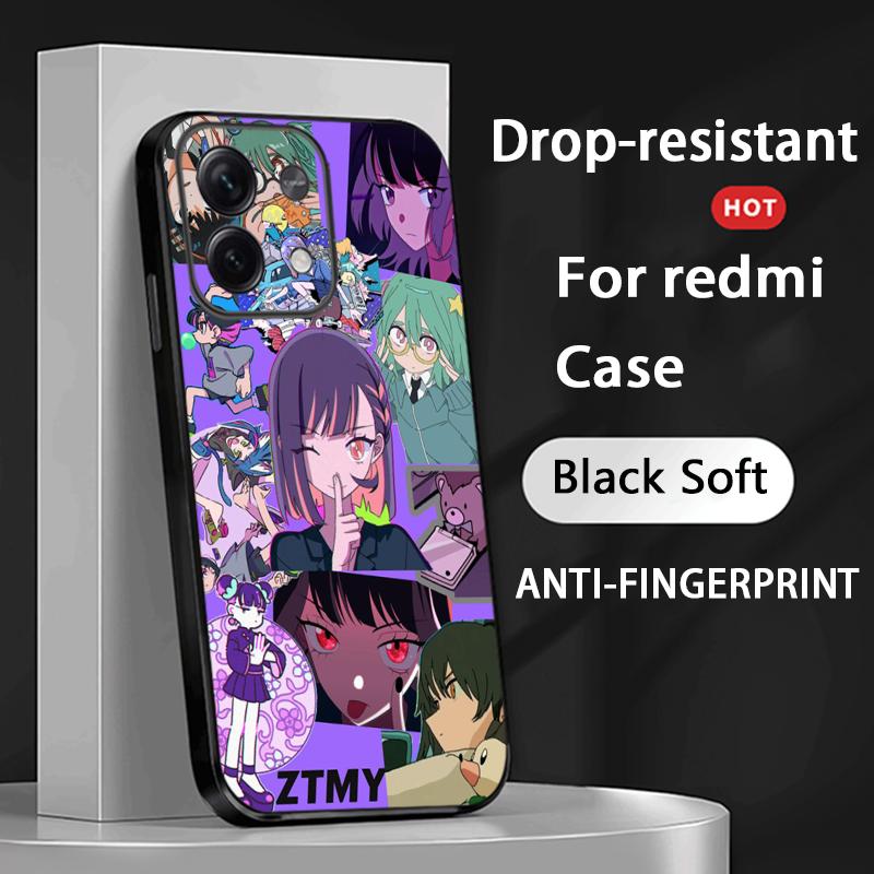 Zutomayo anime singer pattern design Phone Case For Redmi Note 14 13 12 11 Pro Plus S 5G 14C A3 Soft Black Phone Cover