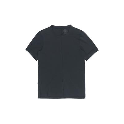 Dri-Fit Yoga Schnelltrocknendes Kurzarm-T-Shirt Herren Tops Schwarz BV4035-010
