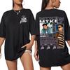 Rapper Myke Towers Graphic Print T-shirt Men's Fashion Hip Hop Oversized T Shirt Summer Women Cotton Short Sleeve Summer T-shirt