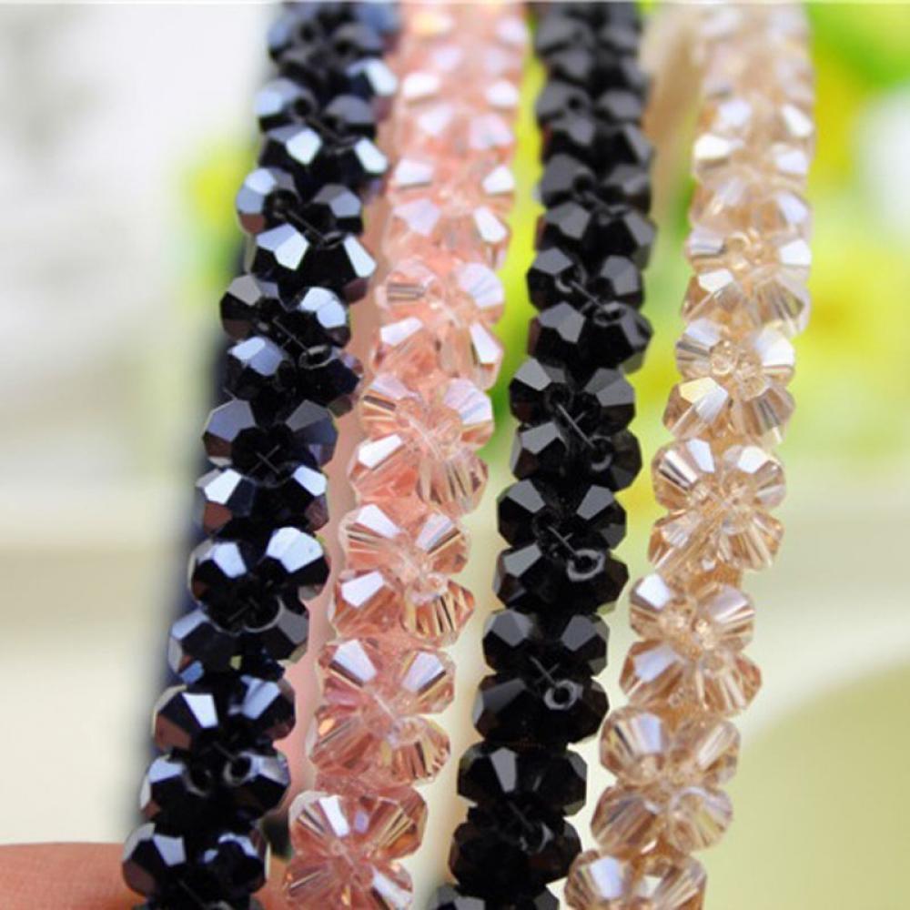 Fashion Women Headdress Headwear Ornament Jewelry Crystal Hair Band Rhinestone Headband