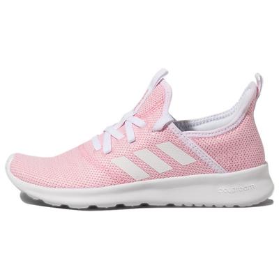 Cloudfoam Pure Dämpning Halkfria Slitstarka Låga Löparskor Dam Sneakers Rosa Vit G26809
