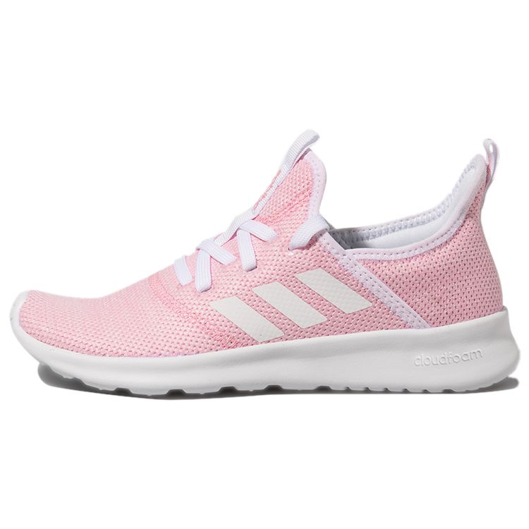 

Adidas Cloudfoam Pure Cushioning Non-Slip Durable Low-Top Running Shoes Women Sneakers Pink White G26809 38⅔