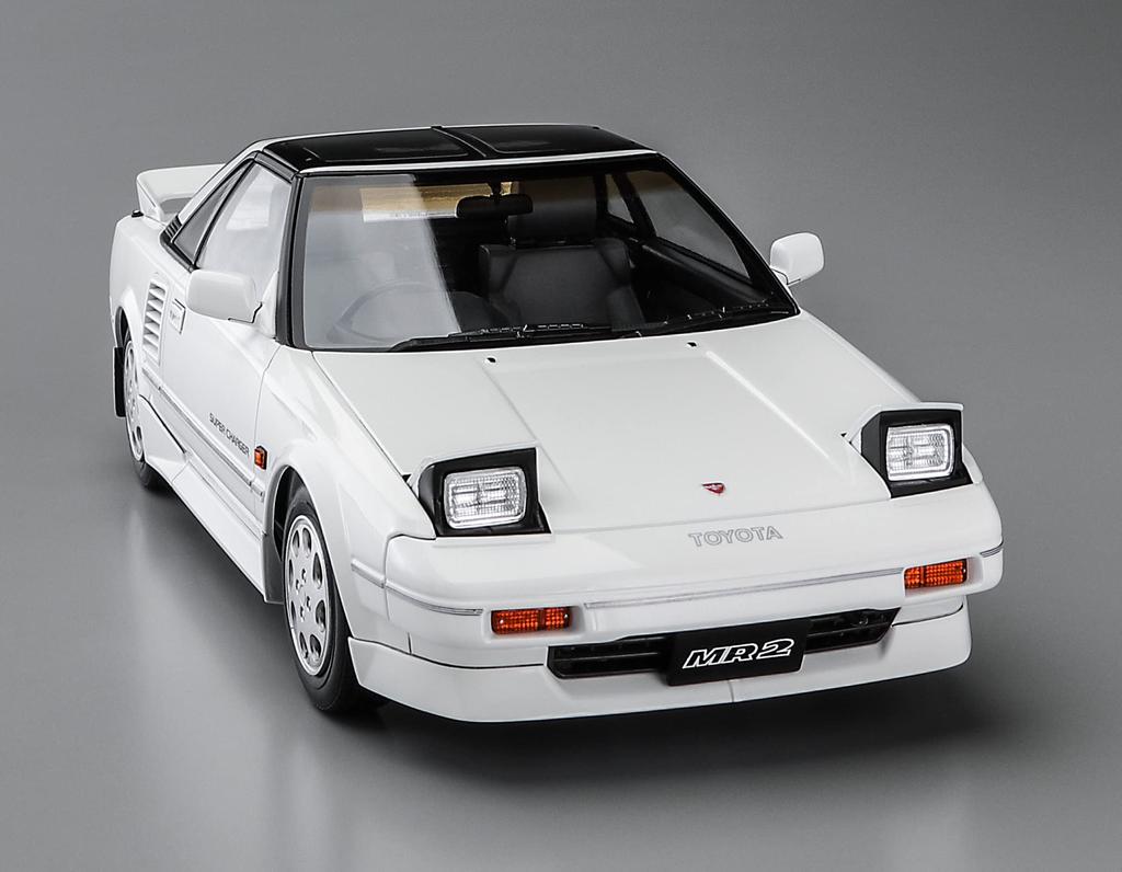 Hasegawa Historic Car Series Toyota MR2 Late Model Supercharger Bar Plastic Model HC45 1/24 (AW11) G-Limited (T Roof)
