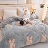 Yamoxiu Double-Sided Fleece Quilt